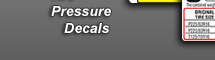 Tire Pressure Decals